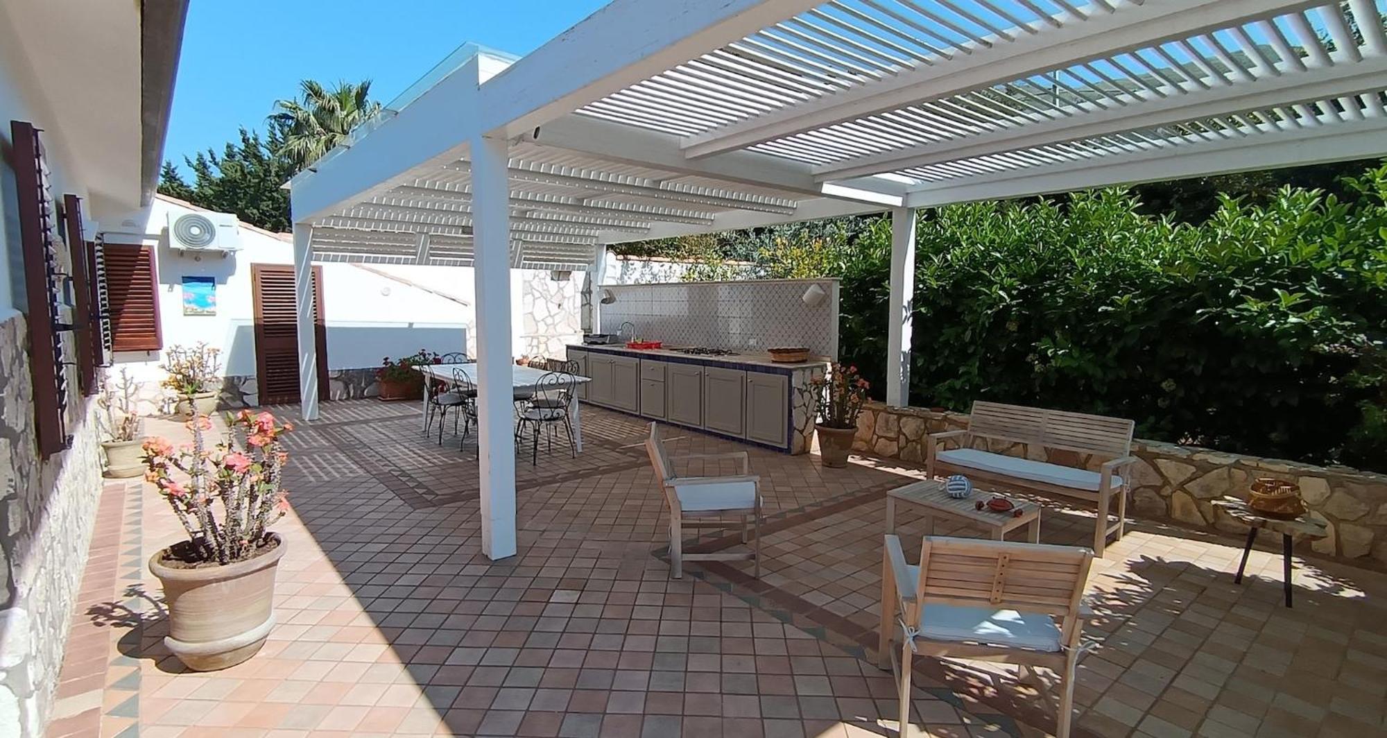 Villa Hibiscus Castellammare del Golfo Exterior foto